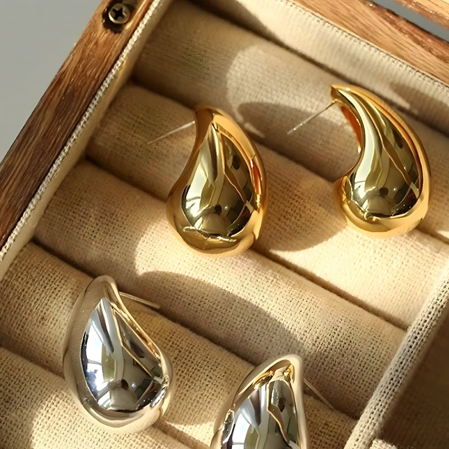 Delfino™ - Luxe trendy druppel oorbellen