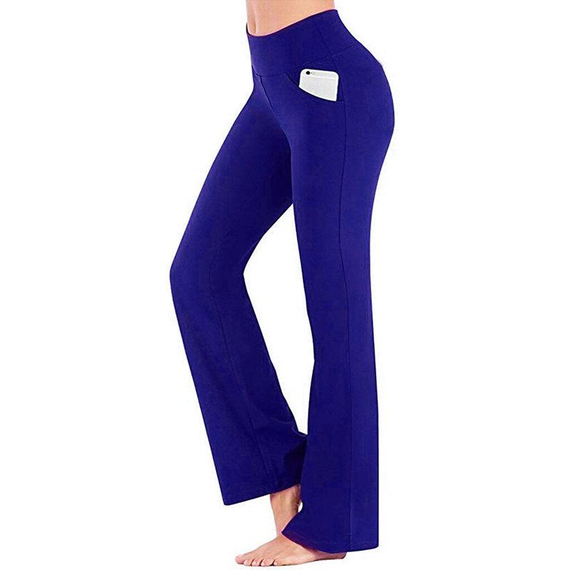 Cripes Pantalon de yoga taille haute pour femmes