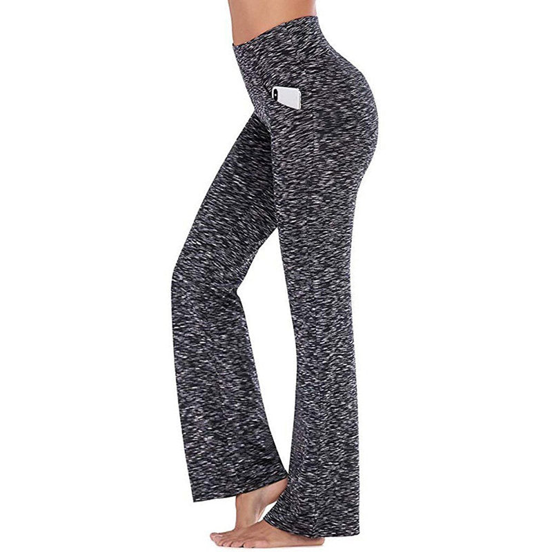 Cripes Pantalon de yoga taille haute pour femmes