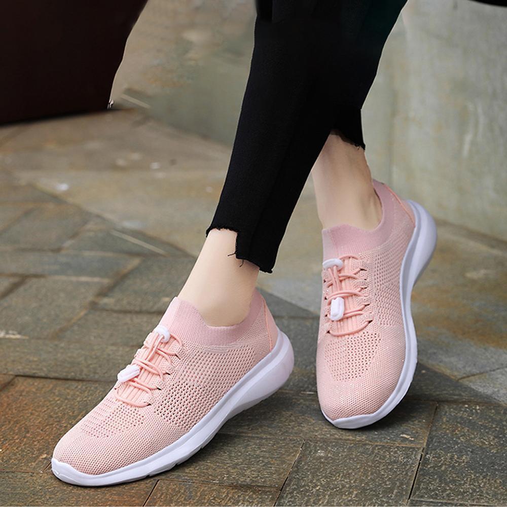 Cripes Chaussures Femme Tissage Maille Respirantes