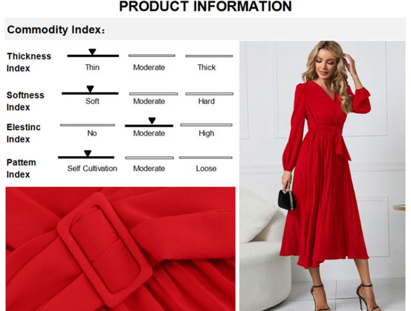 Robe V -Lela longue.