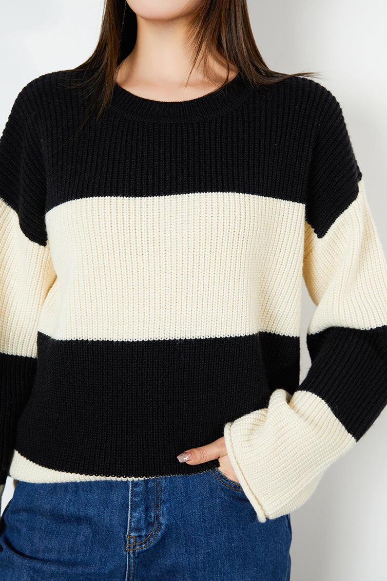 CRIPES - Pullover mit Rundhalsausschnitt
