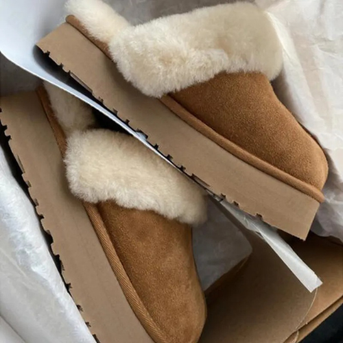 Veala | Dames Luxe Winter Pantoffels Zachte Sneeuwpracht