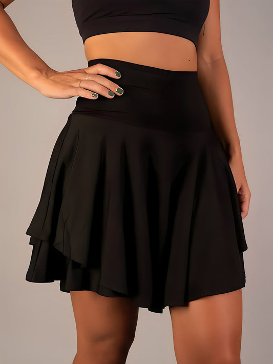 Odile - Mini-jupe élégante avec short
