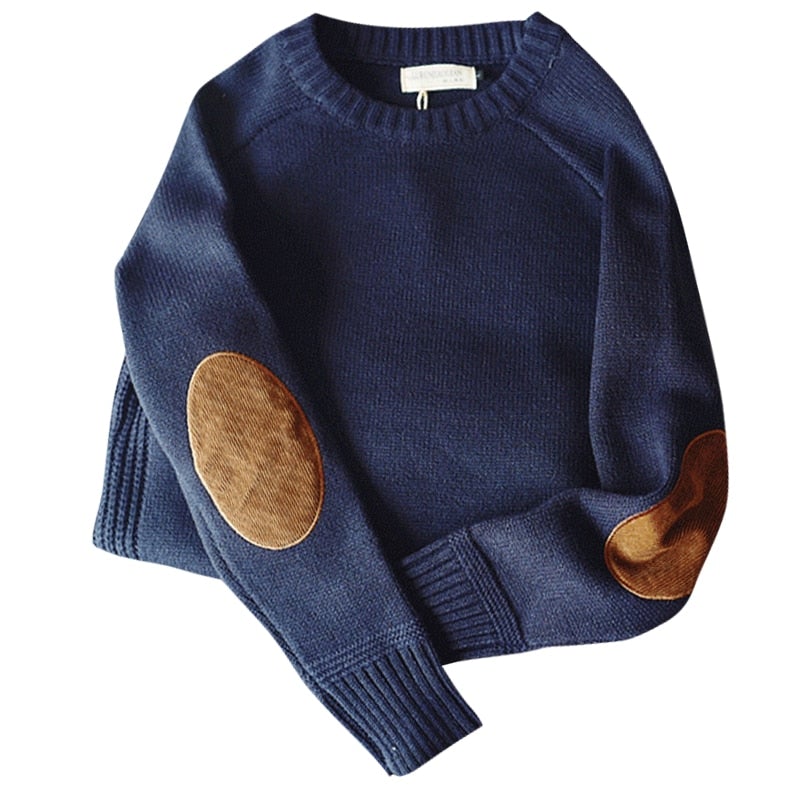 Veala | Stijlvolle patchwork trui