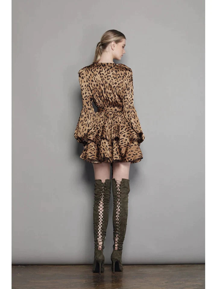 Jennifer | JURK MET LEOPARDPRINT VOOR EEN NACHTCLUBUITSTRALING