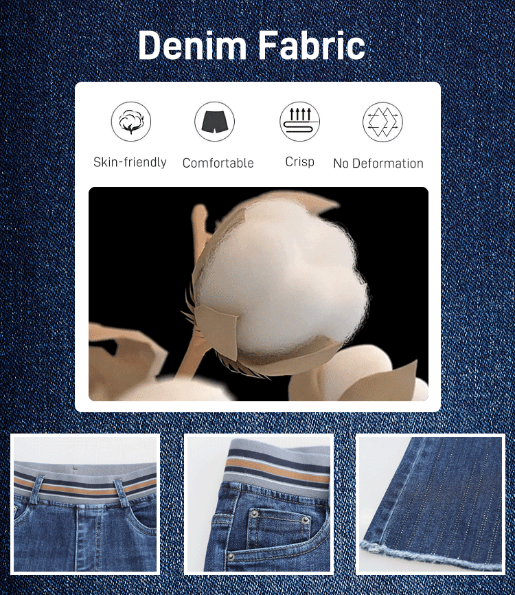 Cripes Pantalon évasé en dentelle élastique à taille haute à la mode
