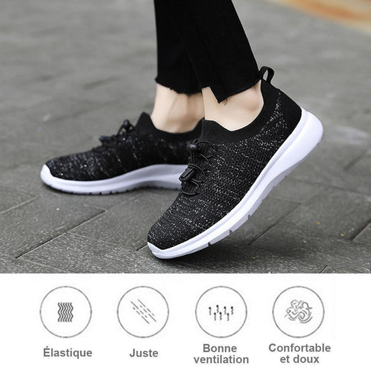 Cripes Chaussures Femme Tissage Maille Respirantes