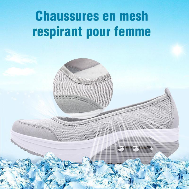Cripes Chaussures en mesh respirant pour femme