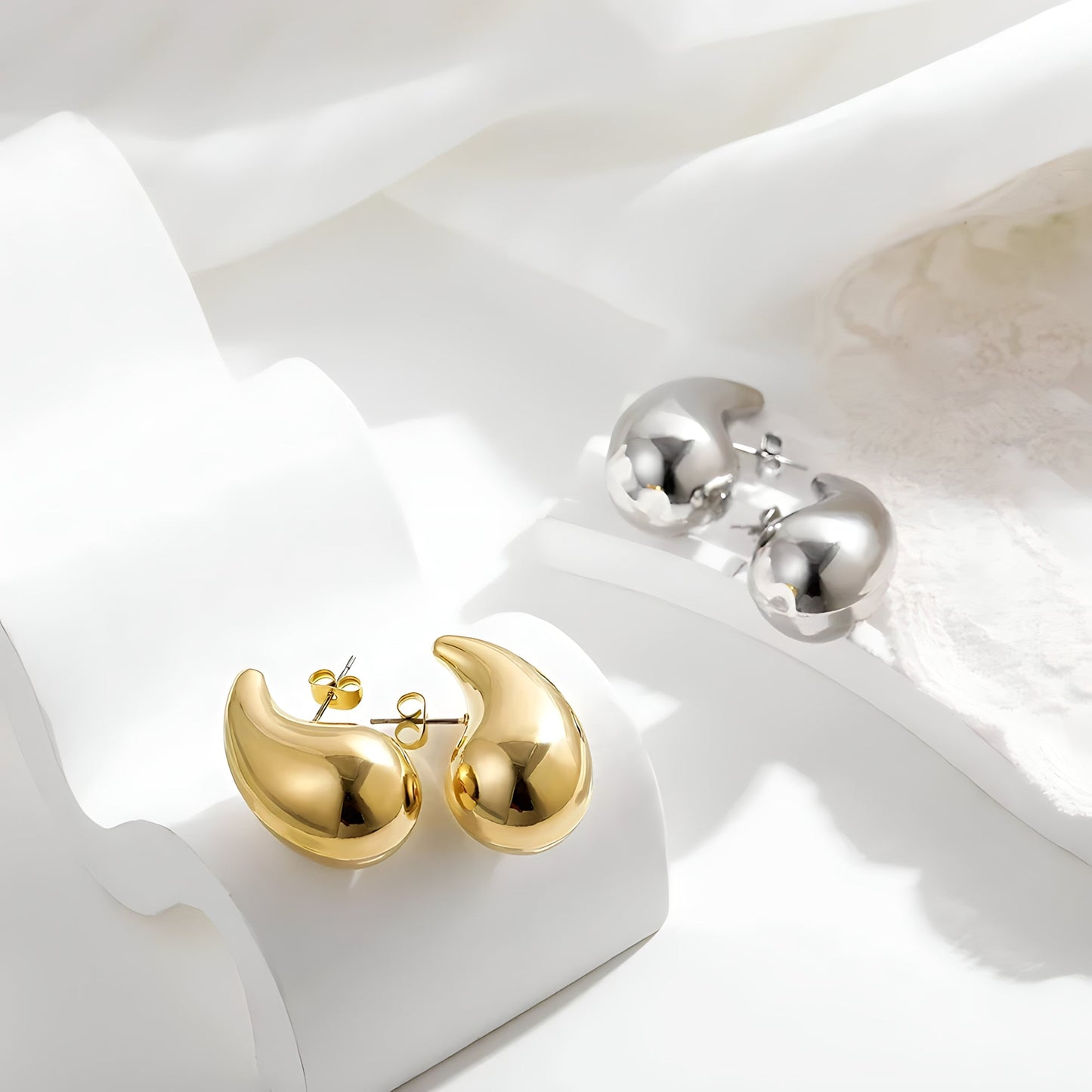 Delfino™ - Luxe trendy druppel oorbellen