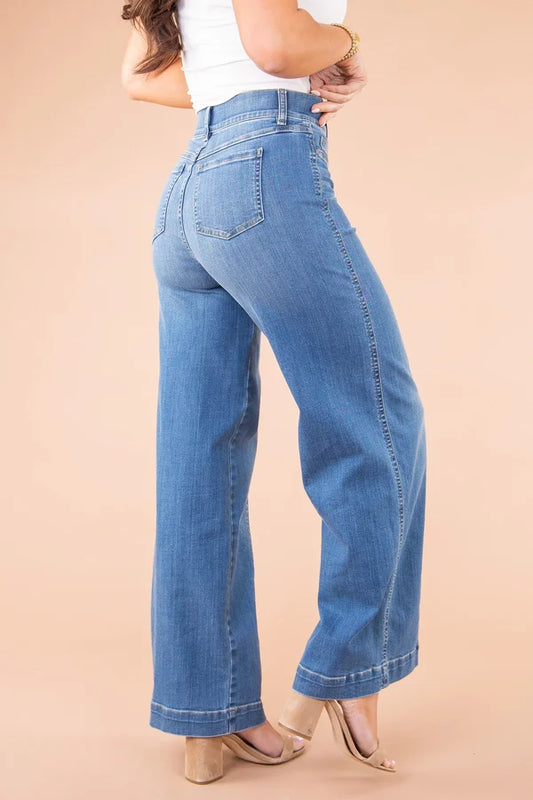Marie | Flared High Waist Jeans