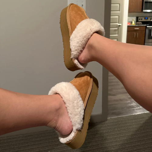 Veala | Dames Luxe Winter Pantoffels Zachte Sneeuwpracht