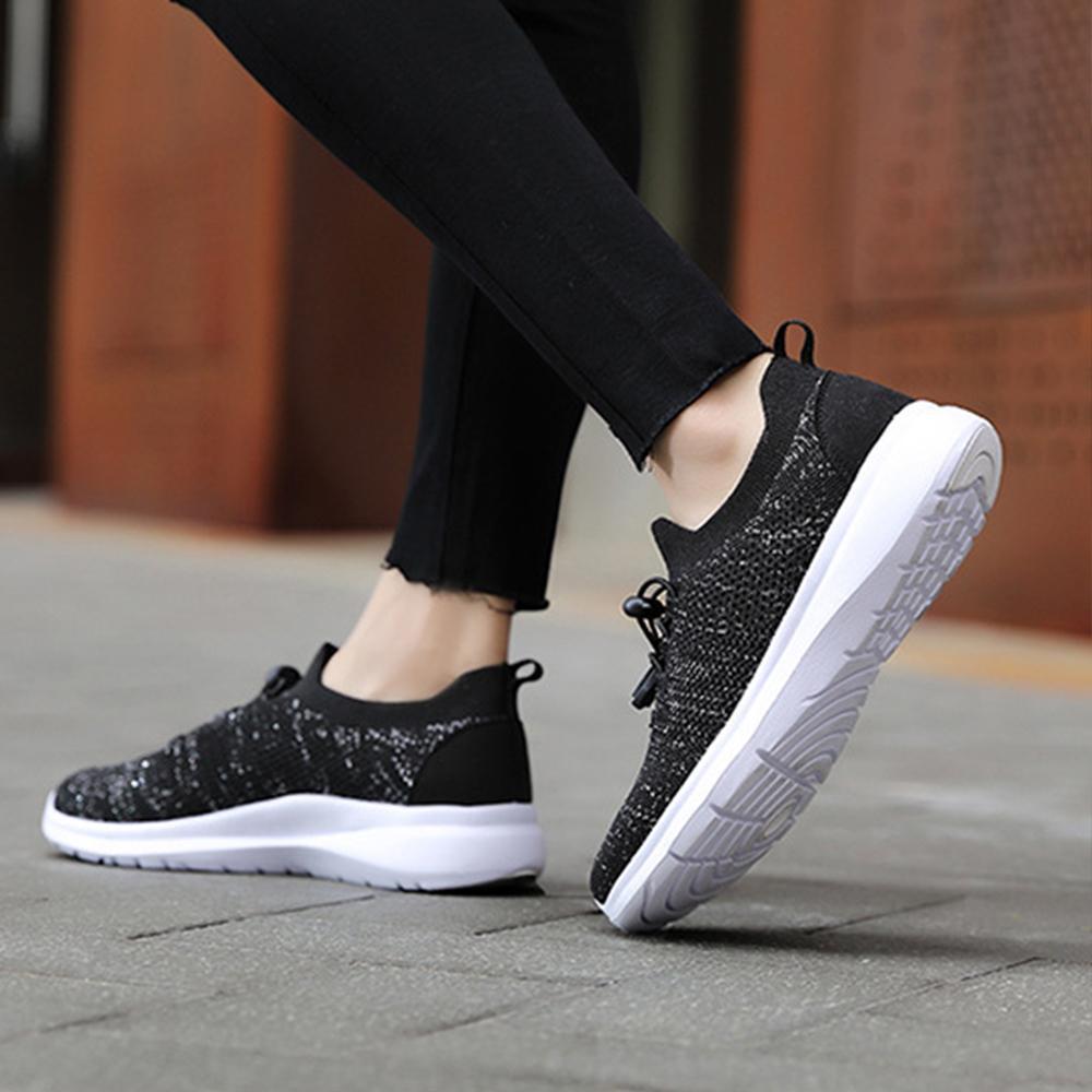 Cripes Chaussures Femme Tissage Maille Respirantes