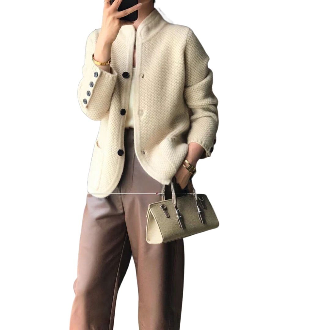 Veala | Verfijnde Knopen Gilet voor Dames