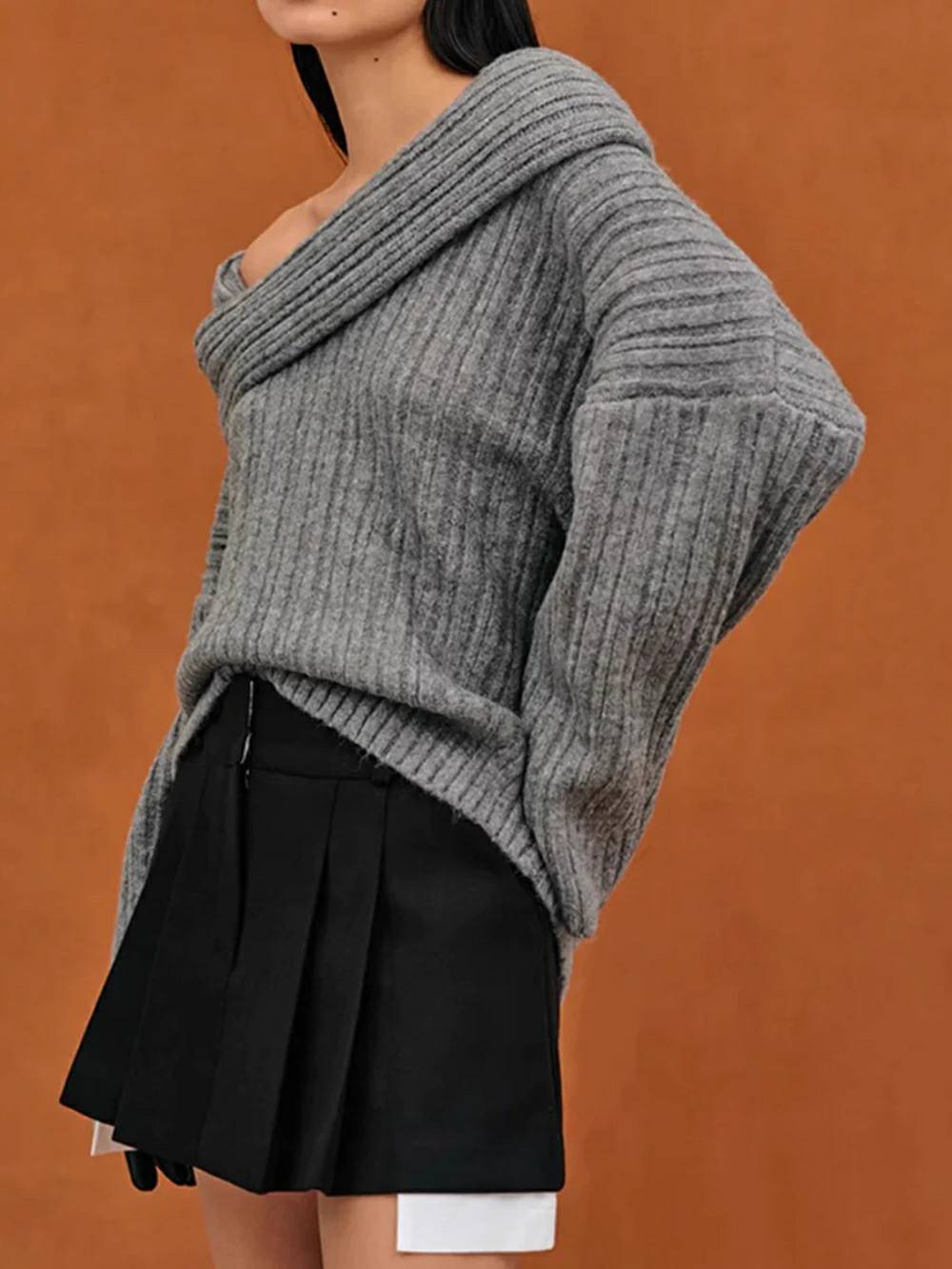 Nicoletta™ Oversized gebreide trui