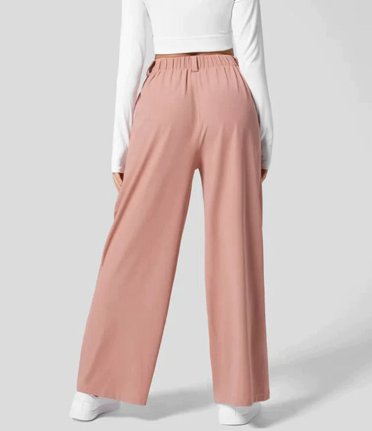 Sinfonia™ Comfort ontmoet moeiteloze stijl in een casual broek met hoge taille