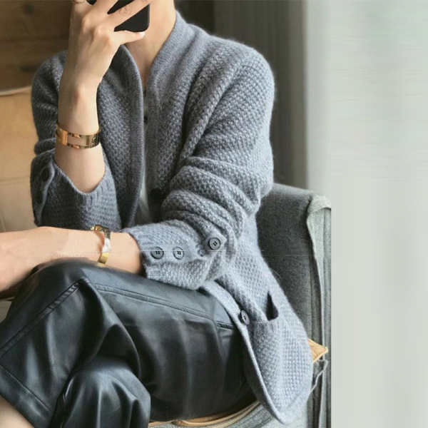 Veala | Verfijnde Knopen Gilet voor Dames