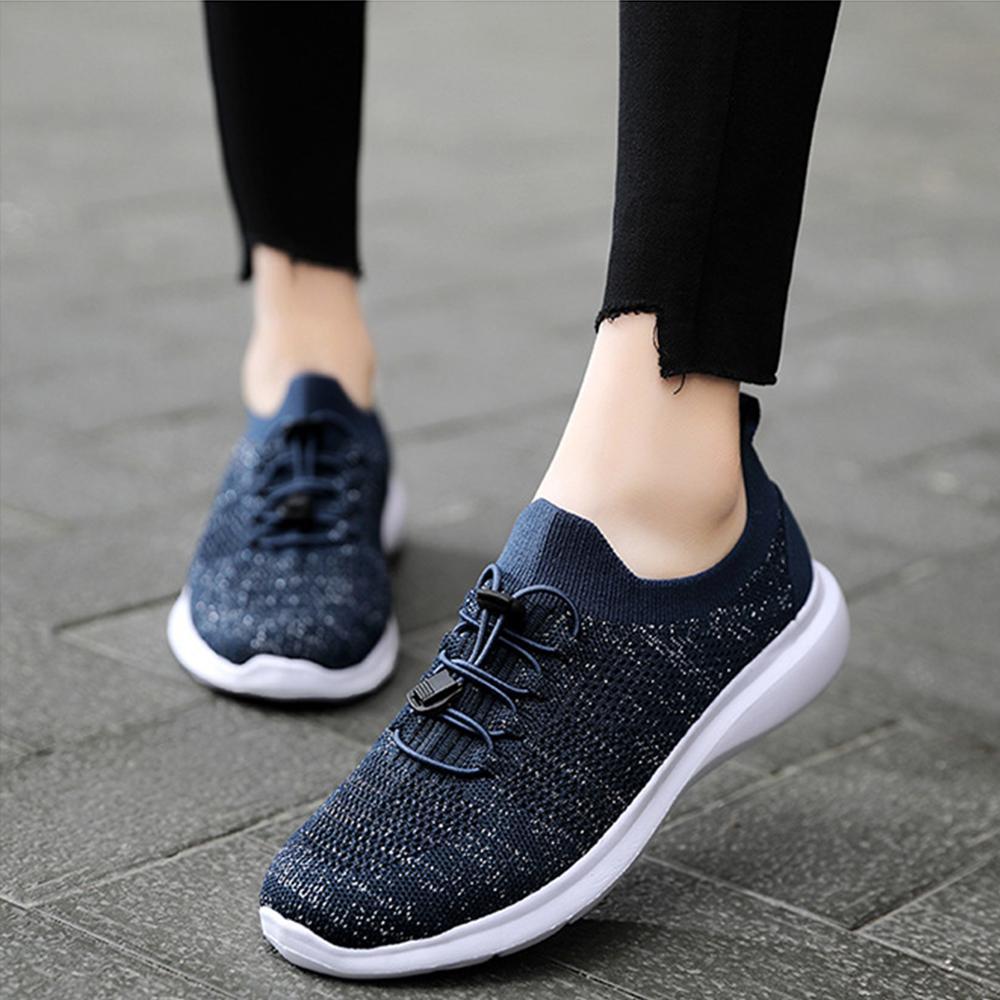 Cripes Chaussures Femme Tissage Maille Respirantes