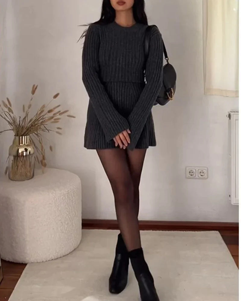 SerataStile™ - Dames Trui met klokmouw en split