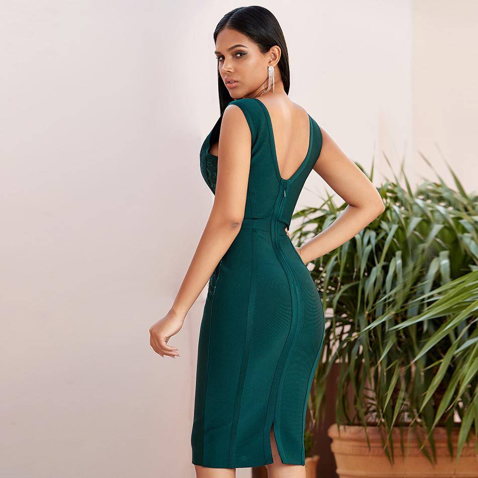 Kyla | Verlicht de nacht mouwloze jurk