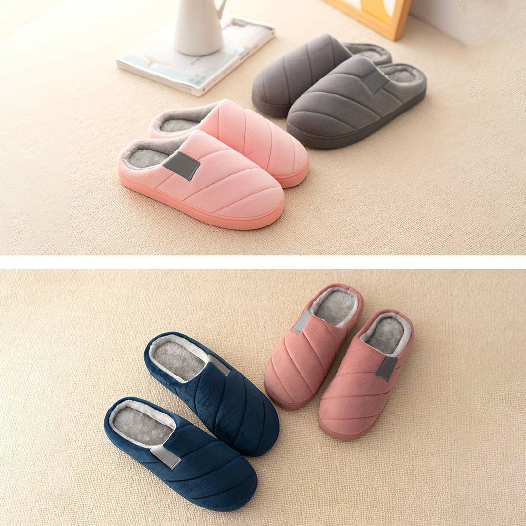 Veala | Gezellige gewatteerde instappantoffels