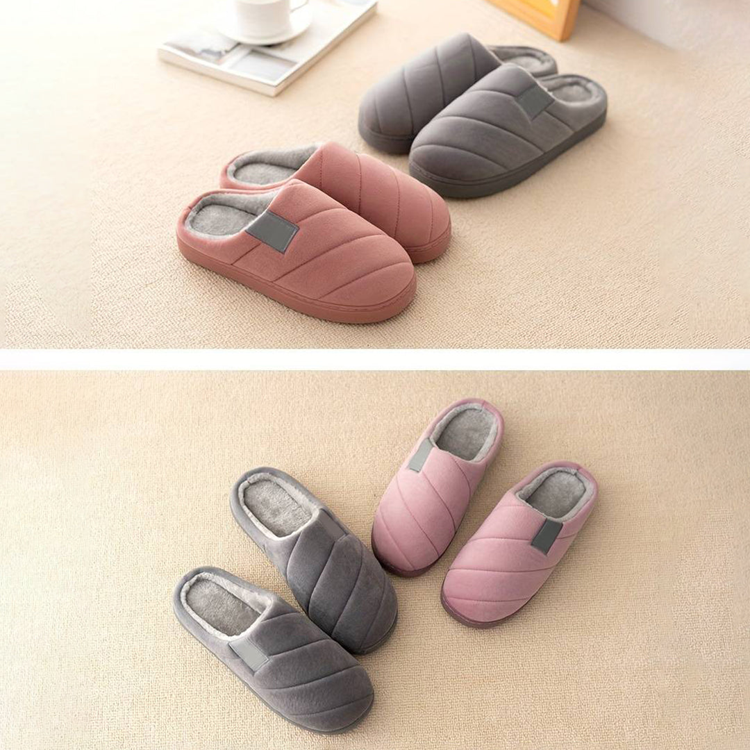 Veala | Gezellige gewatteerde instappantoffels