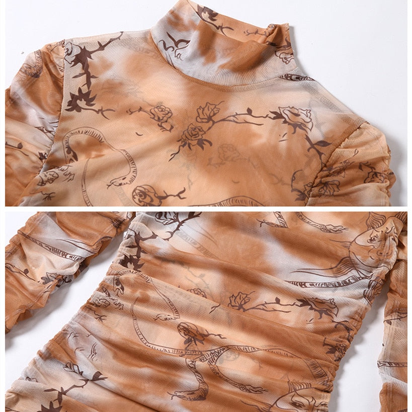 Kailyn | Neem je tijd mini-jurk