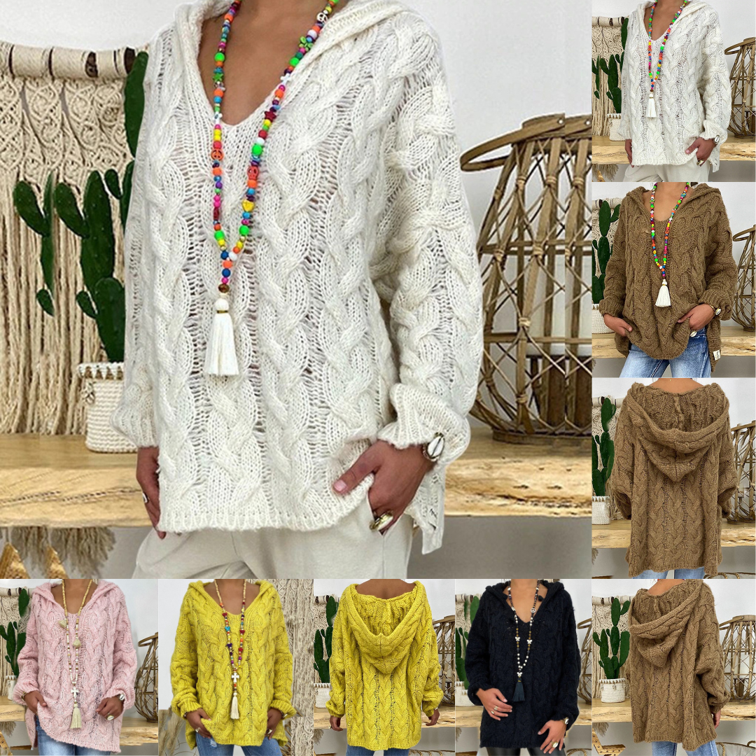 Jia | Stijlvolle gebreide trui