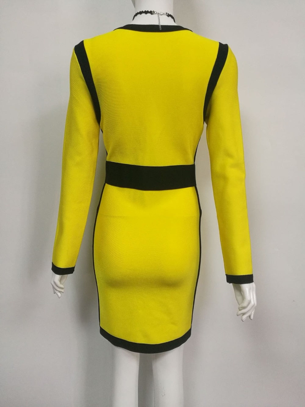 Emmalee | Citroen suiker mini-jurk