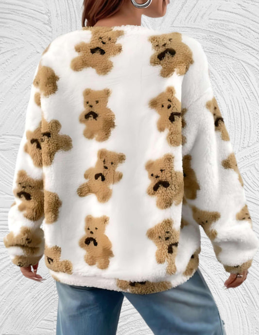 Gail | Teddybeer Zachte wollen trui