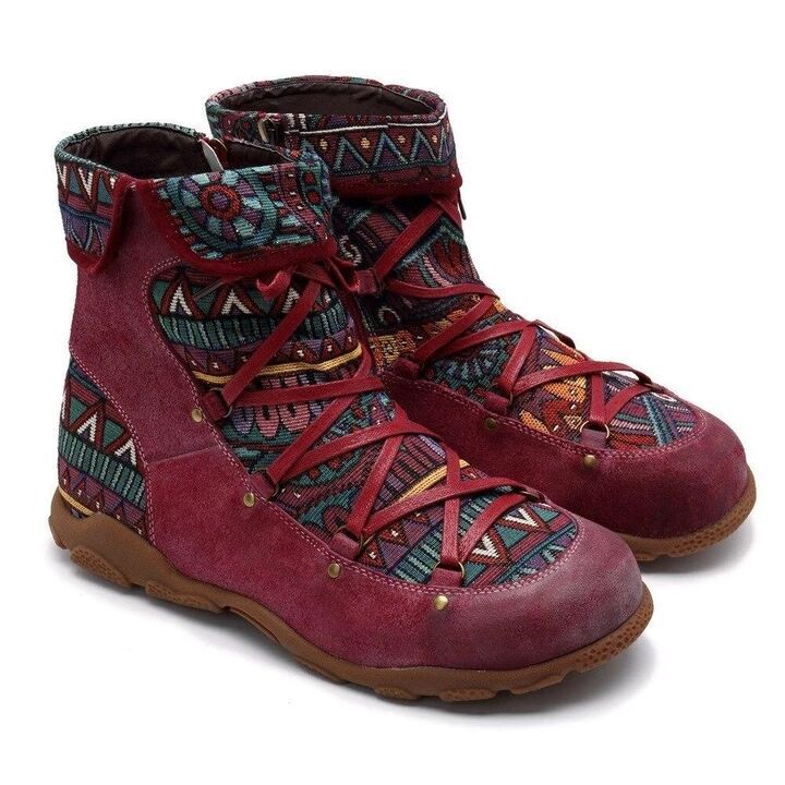 Gina Ravelli™ - Bohemian Stijl Dames Booties