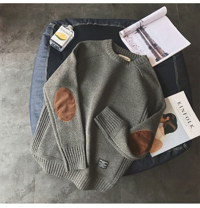 Veala | Stijlvolle patchwork trui