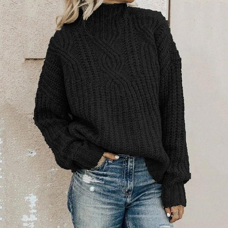 Pull col roulé oversize Cripes