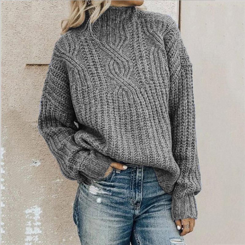 Pull col roulé oversize Cripes
