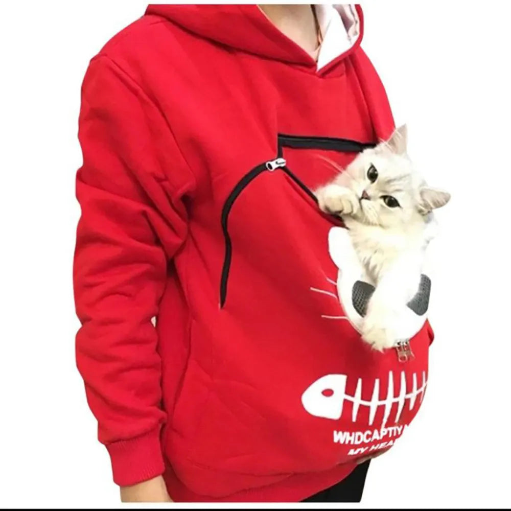 MeowModa™ Cat Lovers Knuffelbuidel Hoodie