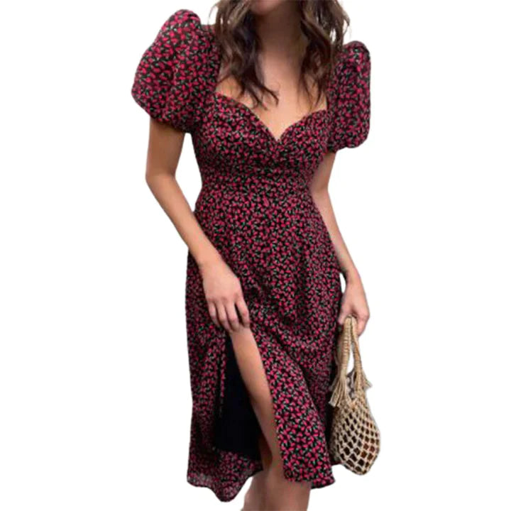 Joanna | DAMES BLOEMENMINIJURK MET EEN SEXY UITSTRALING