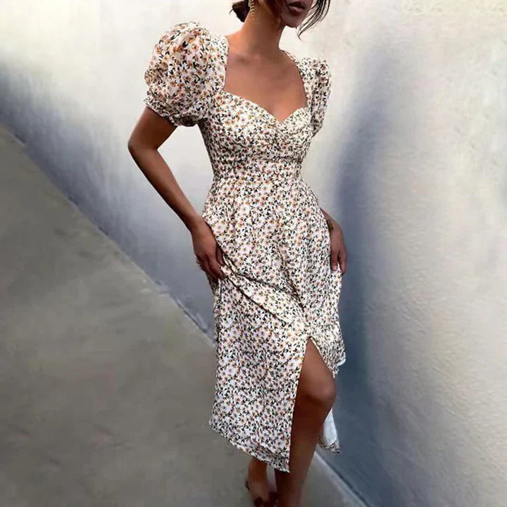Joanna | DAMES BLOEMENMINIJURK MET EEN SEXY UITSTRALING