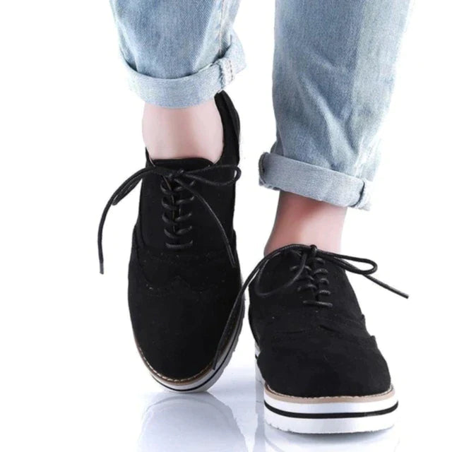 Veala | Vrouwen Flats Schoenen Oxfords Cut-Outs.