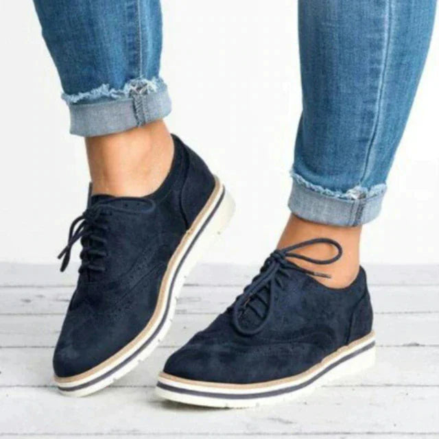 Veala | Vrouwen Flats Schoenen Oxfords Cut-Outs.