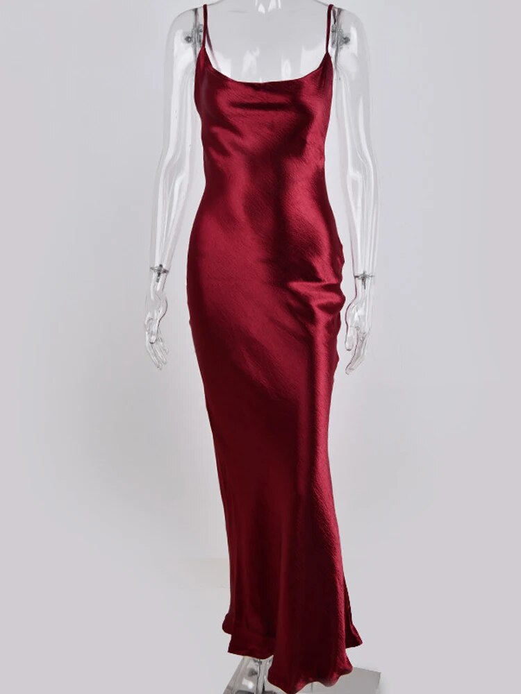 Cripes Robe Luxe en Satin