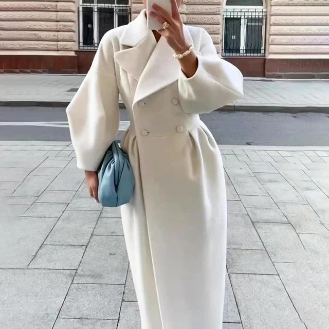 Daphne - Manteau en laine Élégance Intemporelle