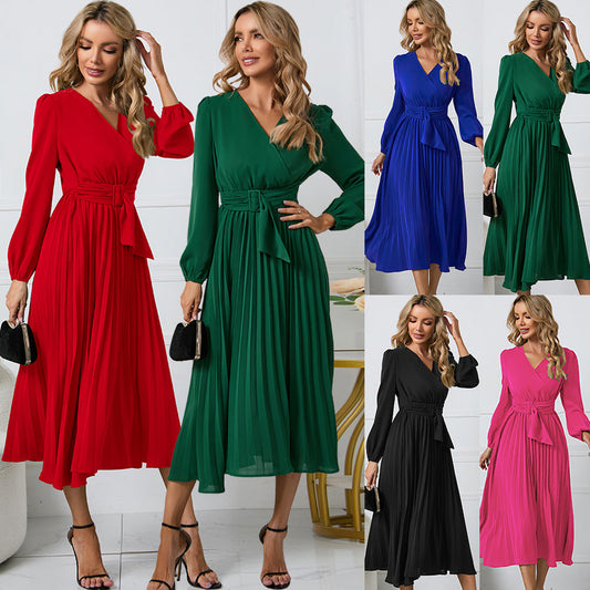Robe V -Lela longue.