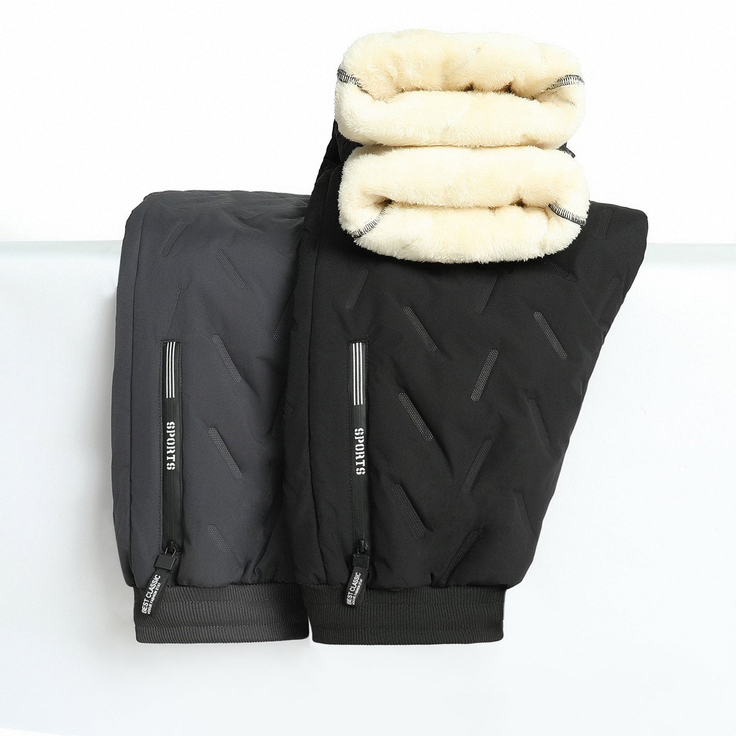 MATIESE - PANTALON DE JOGGING AVEC INTÉRIEUR EN LAINE