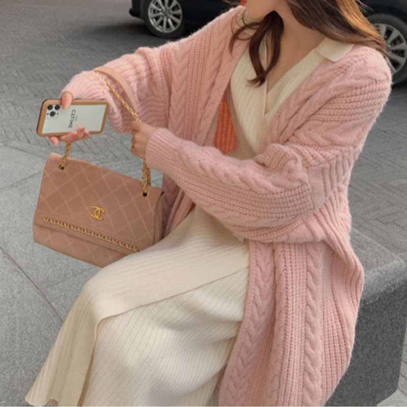 MARION - CARDIGAN LARGE TRICOTÉ |