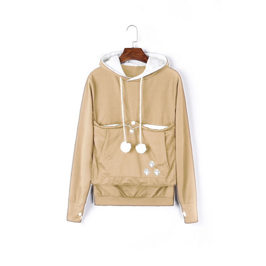 Pia - Sweat à Capuche avec Pochette Purrfect