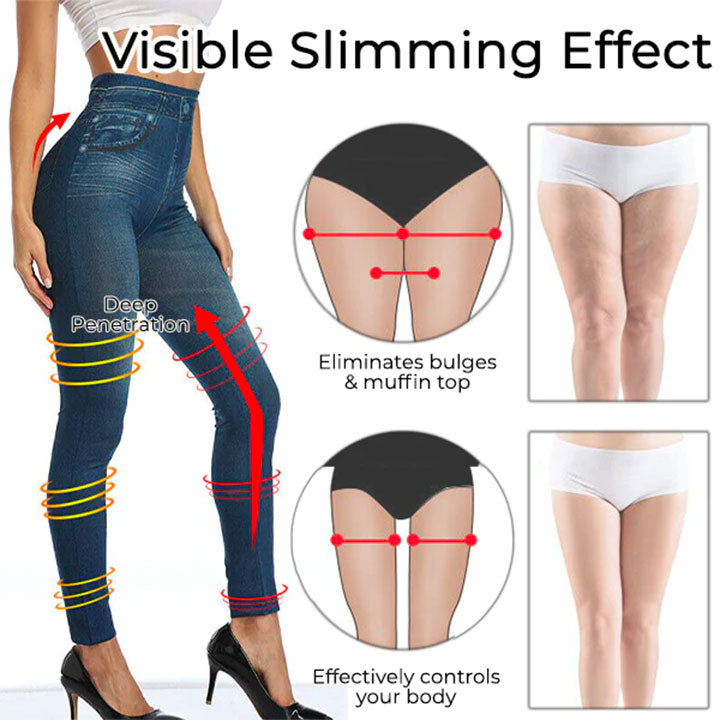 MarcoCaldo™ Thermal Fleece Denim Jeggings