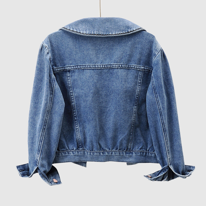 CRIPES - Damaris Premium Vintage Denim Jacke