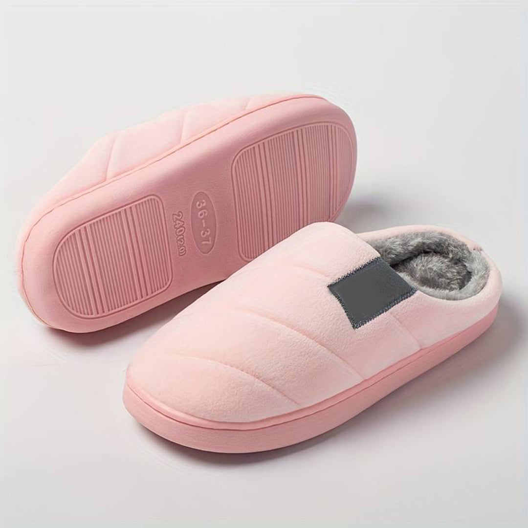 Veala | Gezellige gewatteerde instappantoffels