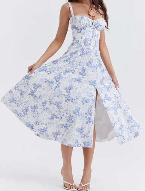 IMPRIMÉ BUSTIER ZONNEJURK