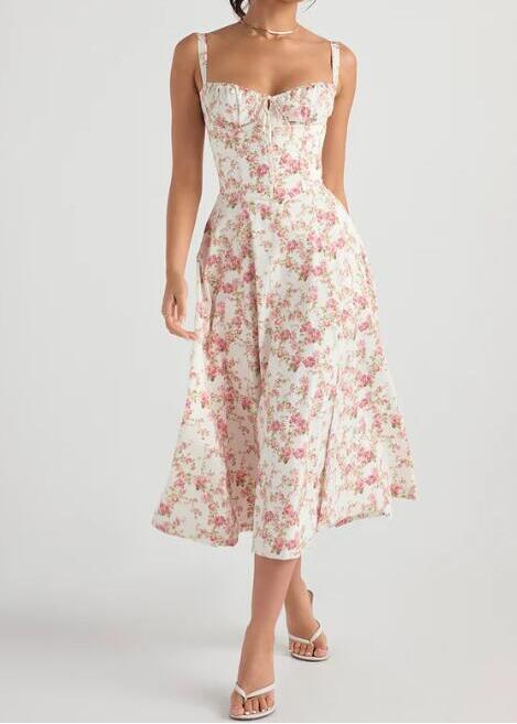 IMPRIMÉ BUSTIER ZONNEJURK